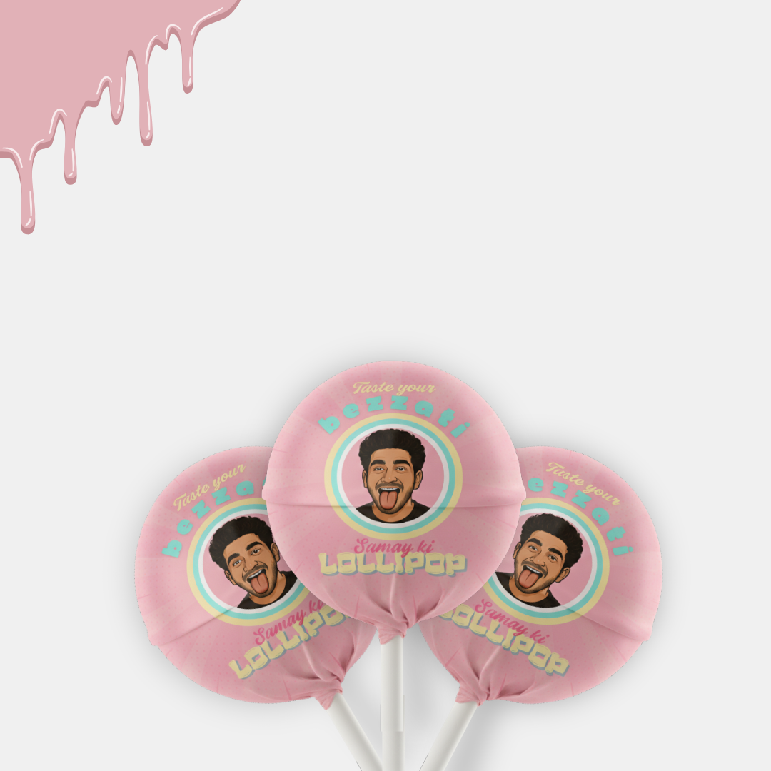 Strawberry Crush Lollipop | Pack of 6
