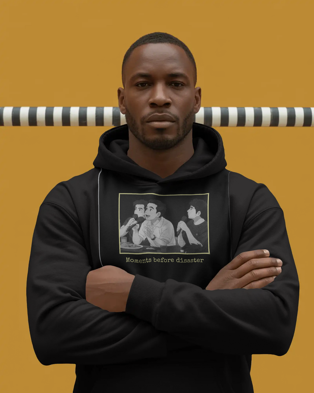 Moments Before Disaster | Black Hoodie