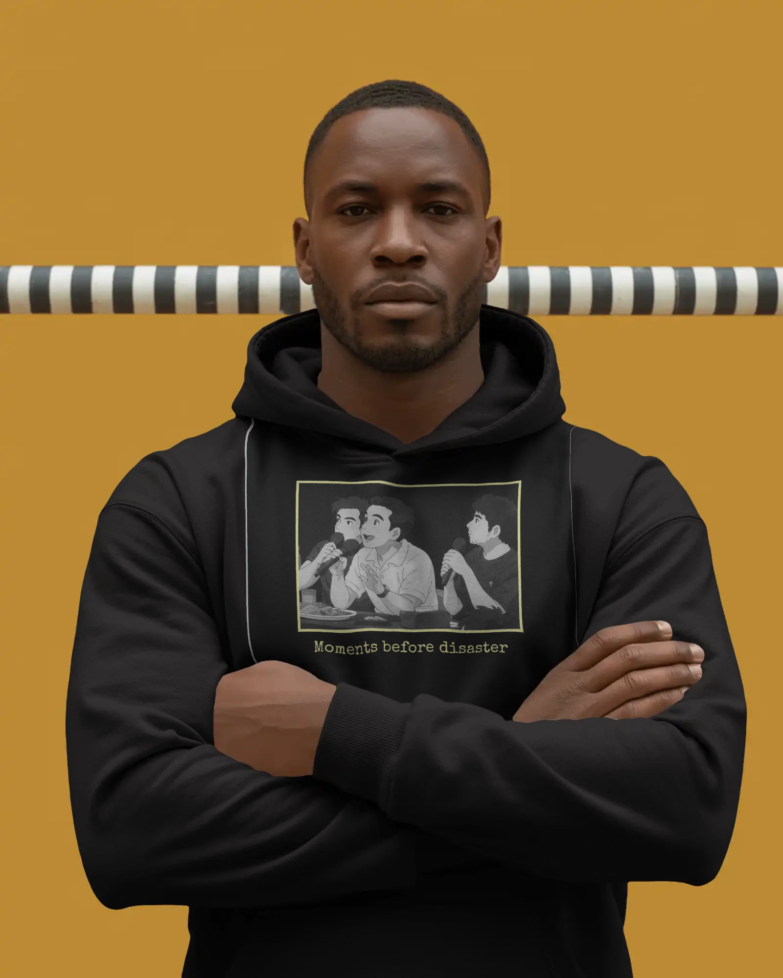 Moments Before Disaster | Black Hoodie