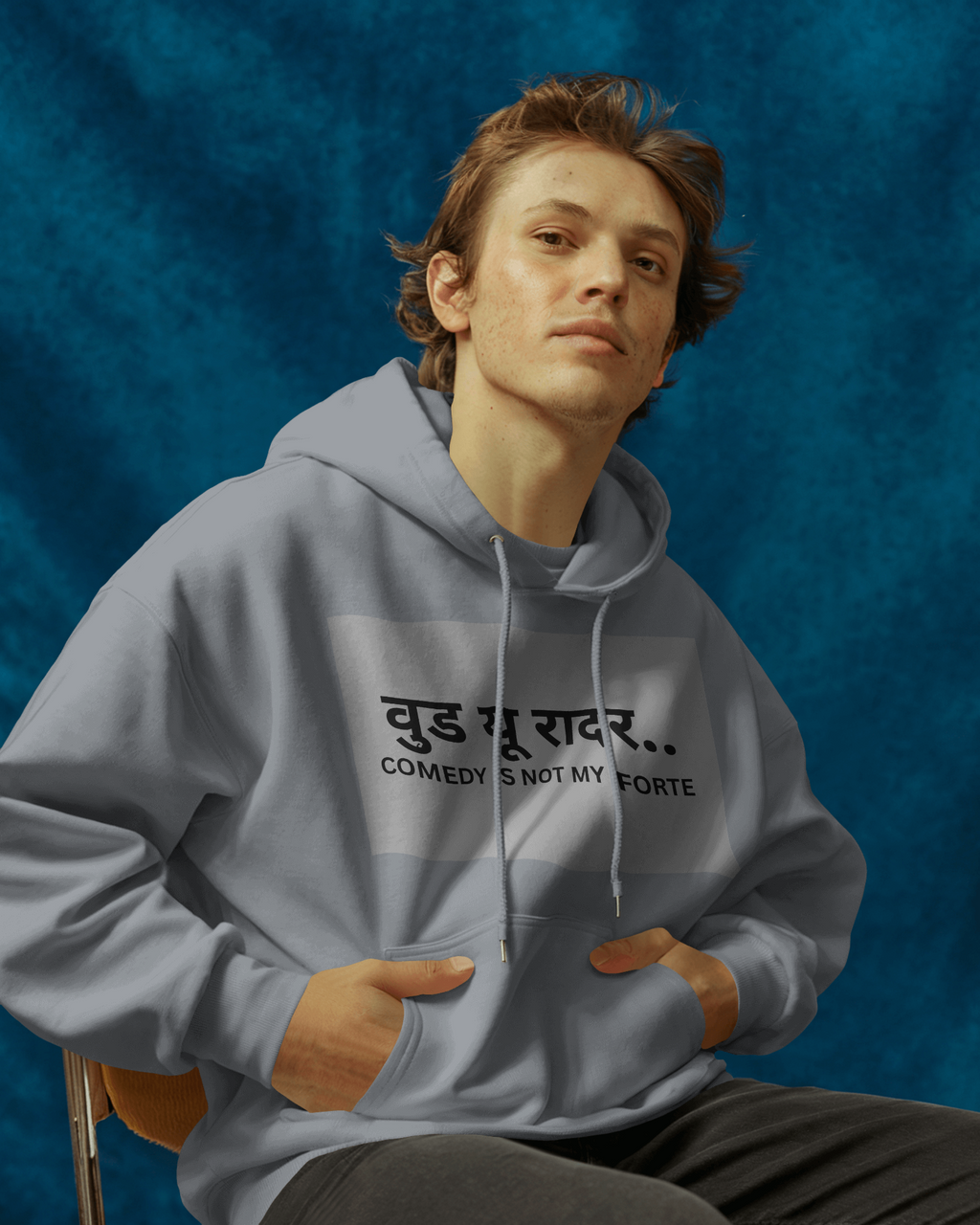 Would you rather | White Hoodie