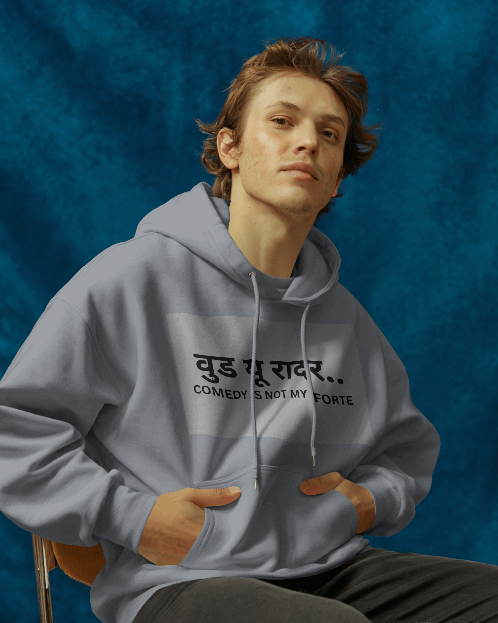 Would you rather | White Hoodie